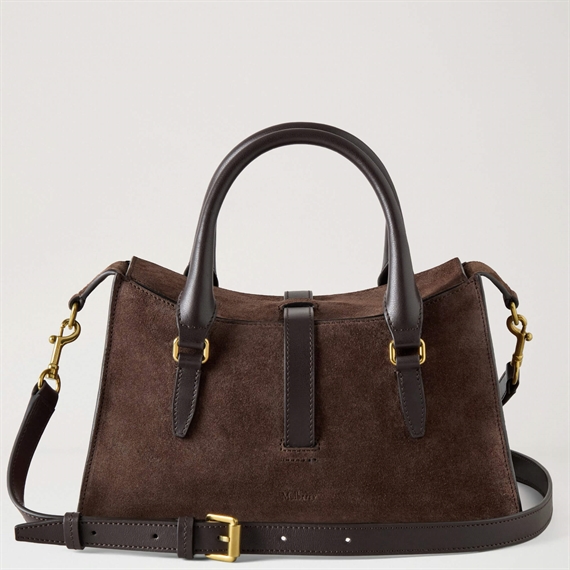 Mulberry Small Roxanne Suede Chocolate